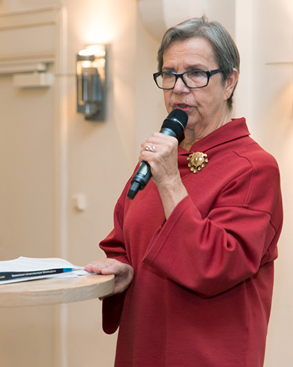 Toimittaja, kirjailija Inkeri Lamer